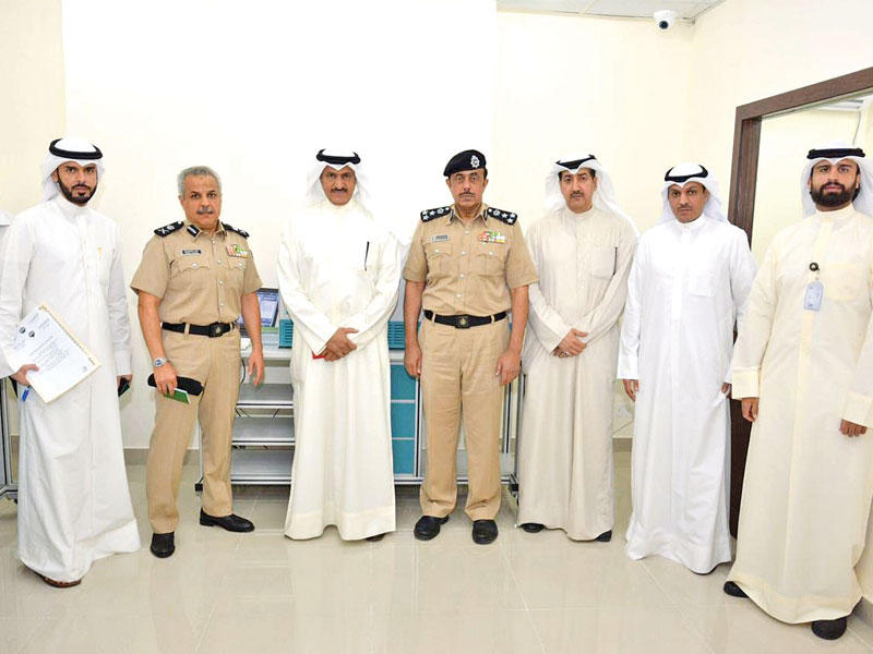 الجراح و المعيلي مع مسؤولي الخارجية