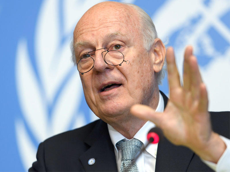 مبعوث الأمم المتحدة ستيفان ديميستورا