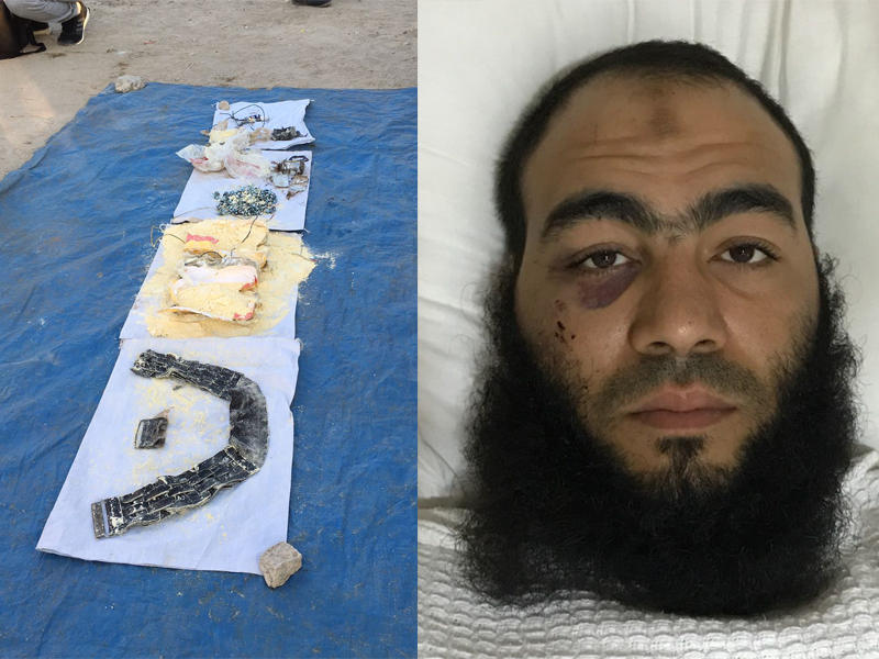 «الداعشي» إبراهيم سليمان و الحزام الناسف