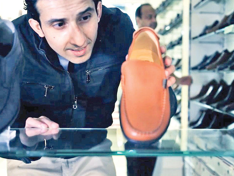 الشيخلي في لقطة من الفيلم