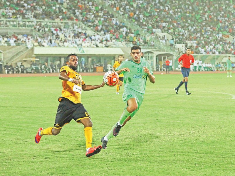 بدر طارق في المشاركة الاخيرة له أمام القادسية