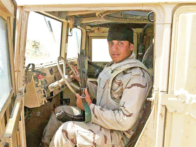 شهيد «زقدان» محمد سيد شعبان في صورة أرشيفية