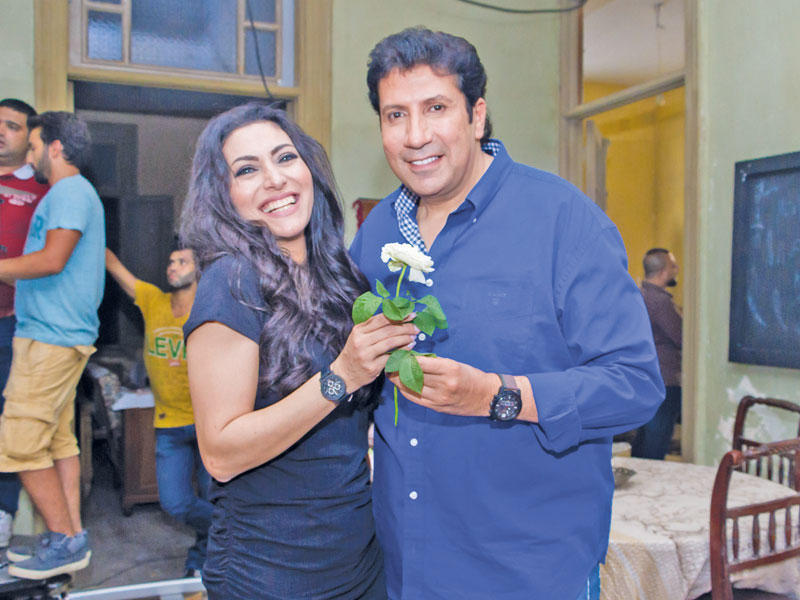 هاني رمزي ومايا نصري