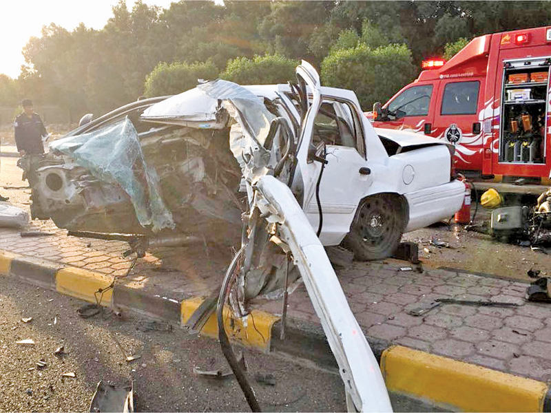 حادث طريق صبحان