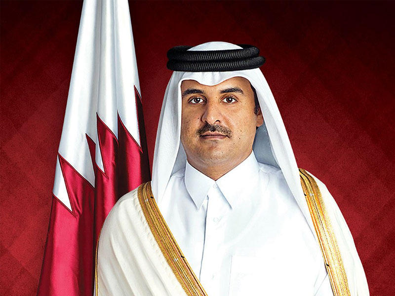 أمير دولة قطر الشيخ تميم بن حمد