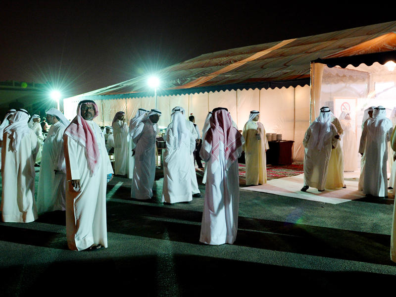 تجمع للناخبين في أحد المقار الانتخابية (أرشيف)