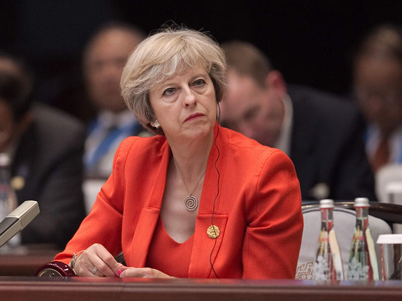 رئيسة وزراء بريطانيا تيريزا ماي (ارشيف)