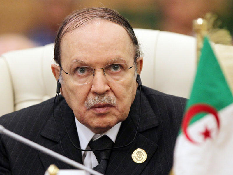 الرئيس الجزائري عبد العزيز بوتفليقة