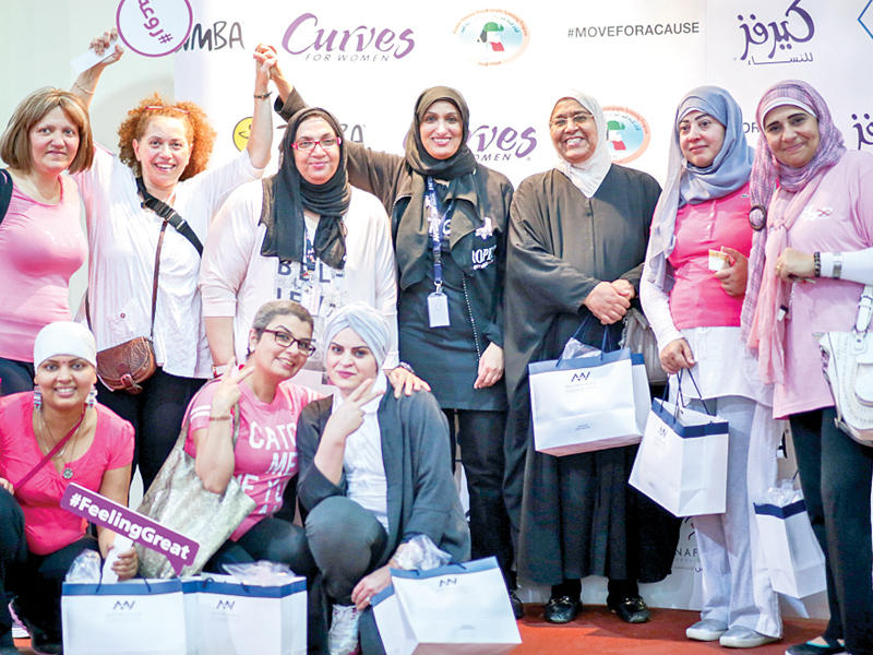  مشاركات في اليوم التوعوي للحد من الإصابة بسرطان الثدي