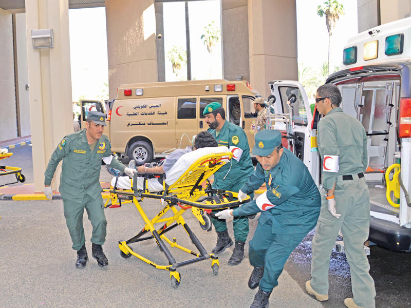 جانب من التمرين