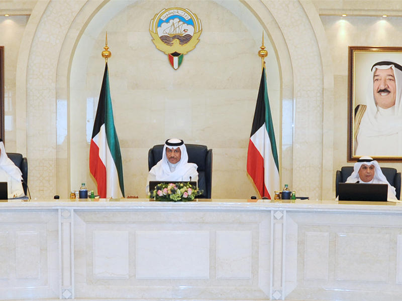 سمو الشيخ جابر المبارك يرأس اجتماع المجلس اليوم