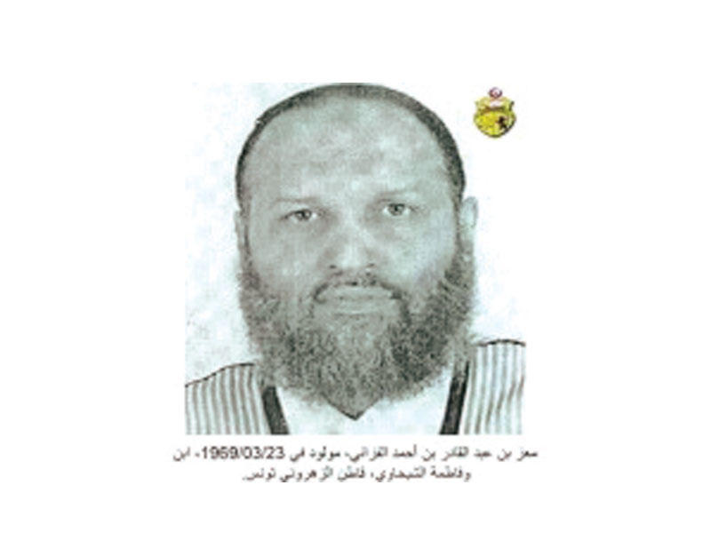 الداعشي التونسي المعروف باسم أبو نسيم واسمه الحقيقي معز فيزاني