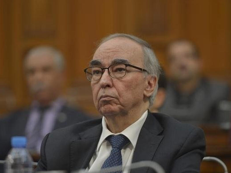 وزير المالية الجزائري حاجي بابا عمي