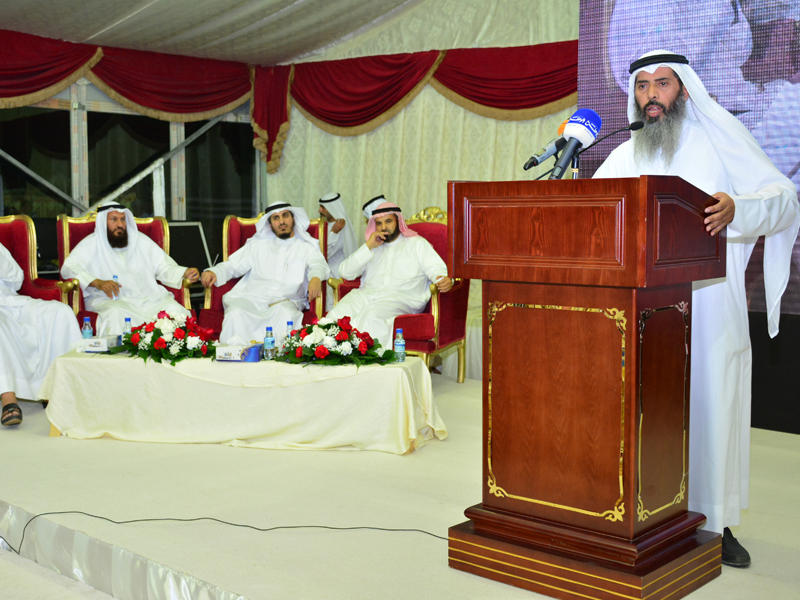 نايف المرداس في ندوة «إرادة أمة»