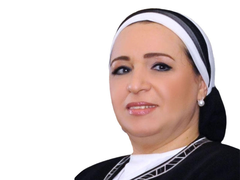 قرينة الرئيس المصري انتصار السيسي