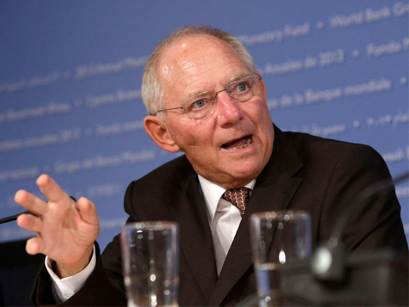 وزير المالية الألماني وولفغانغ شيوبله