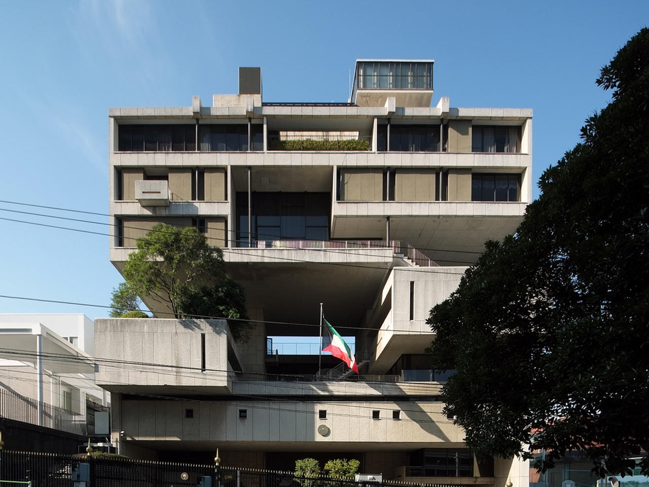 مبنى السفارة الكويتية في اليابان