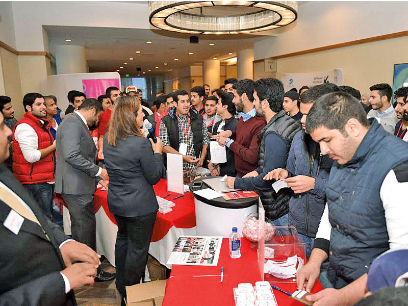 مشاركة سابقة للبنك في مؤتمر اتحاد الطلبة في أميركا