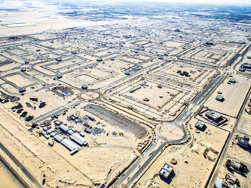 مشاريع إسكانية قيد التنفيذ