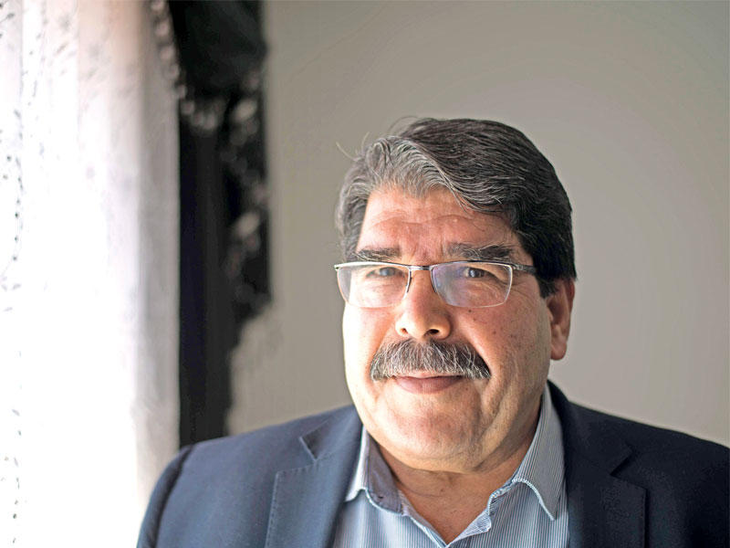 صالح مسلم، زعيم حزب «الاتحاد الديمقراطي الكردي السوري» (PYD)