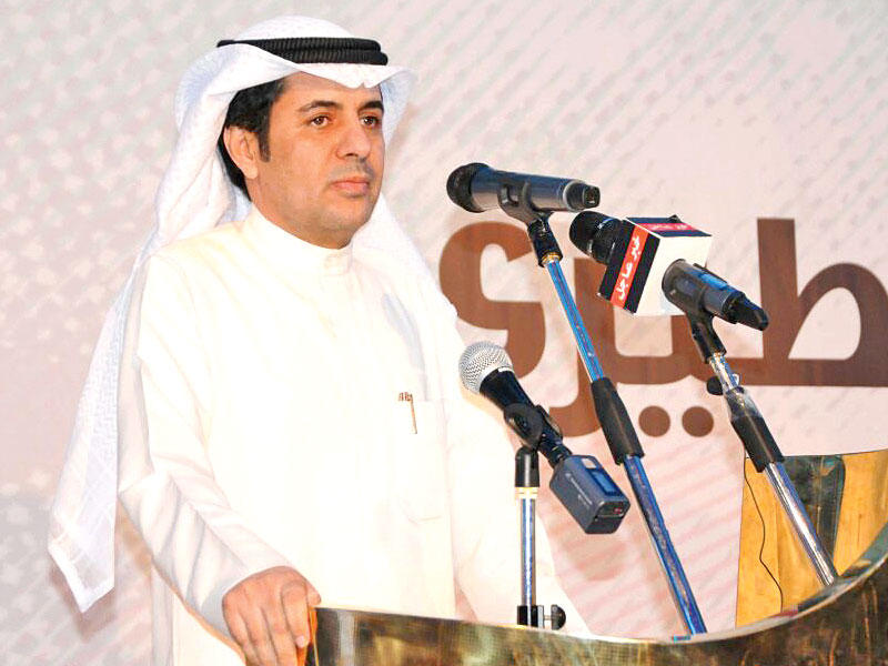 المطيري متحدثاً