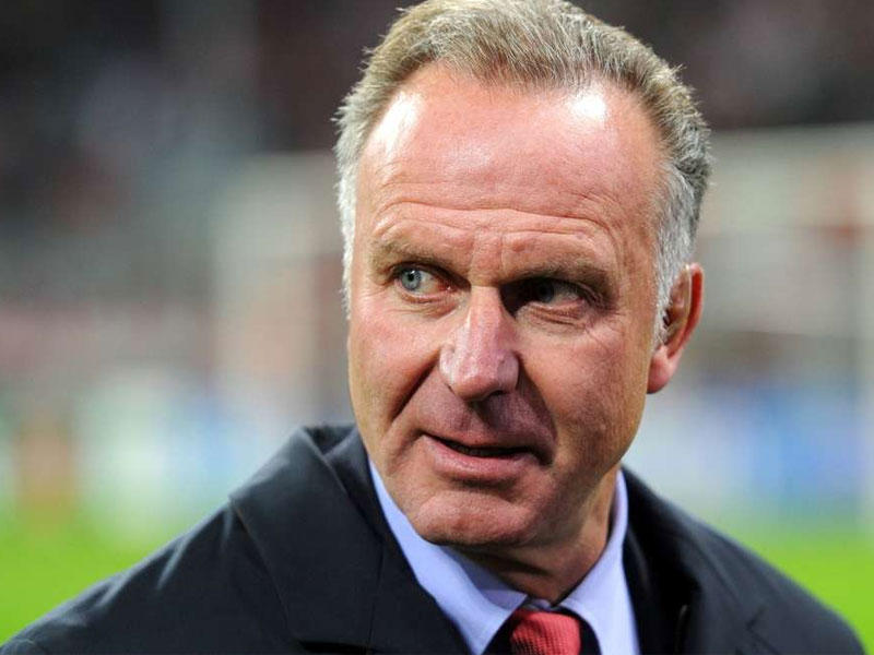 كارل هاينز رومينيغه رئيس مجلس إداراة بايرن ميونيخ الألماني