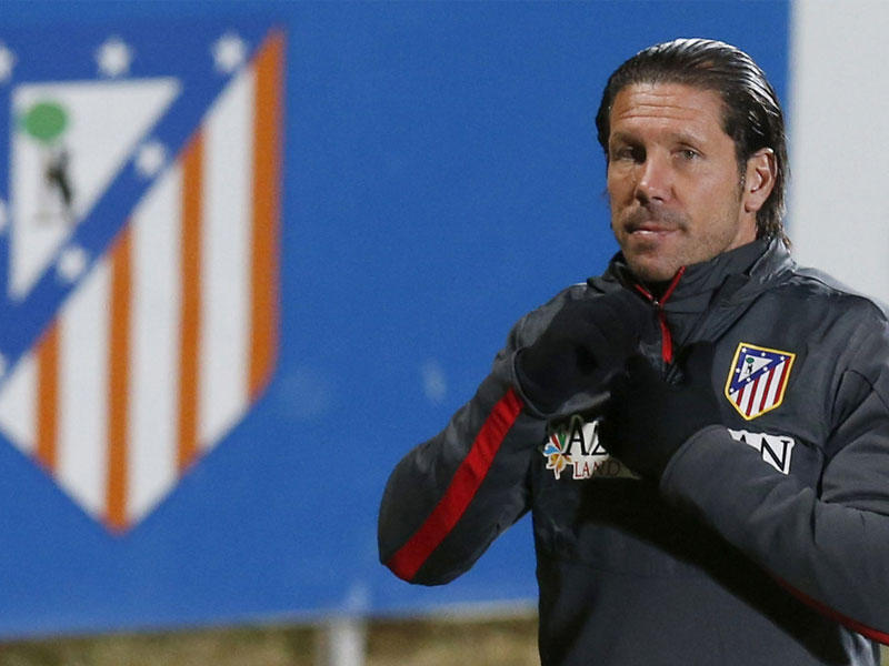 الأرجنتيني دييغو سيميوني مدرب أتليتكو مدريد الإسباني