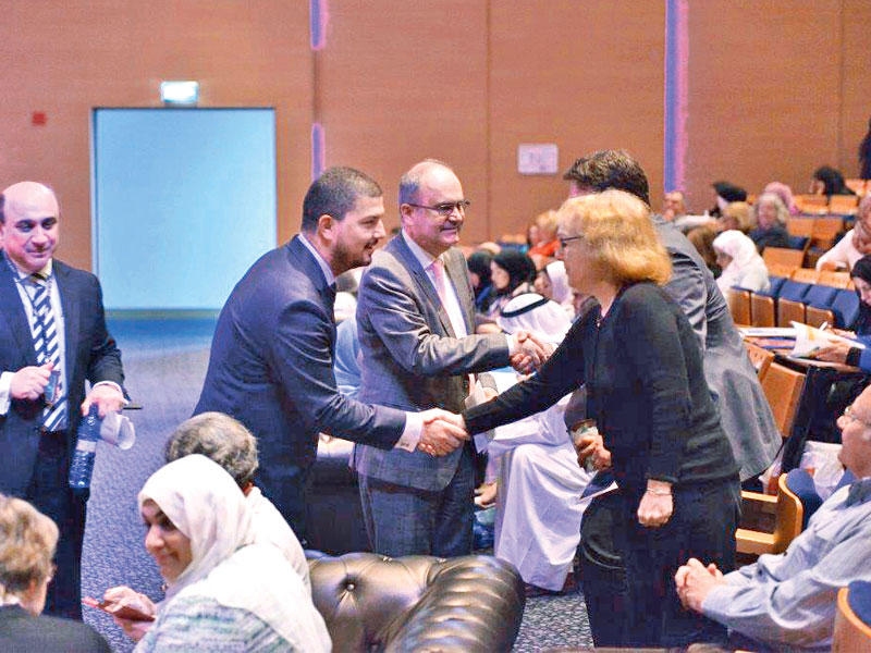 جانب من مؤتمر «اللغة الإنكليزية»