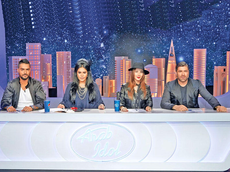 لجنة تحكيم «آراب آيدول»