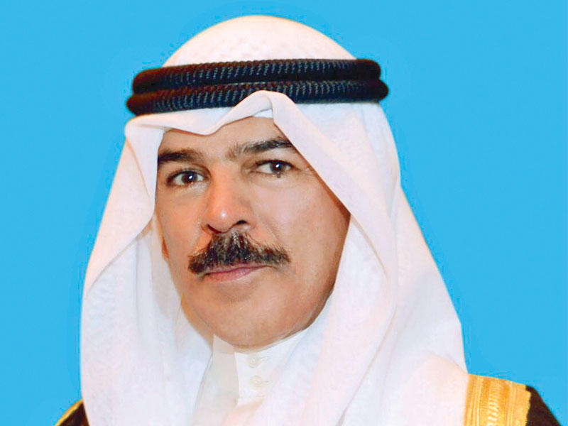  نائب رئيس مجلس الوزراء وزير الداخلية الشيخ محمد الخالد