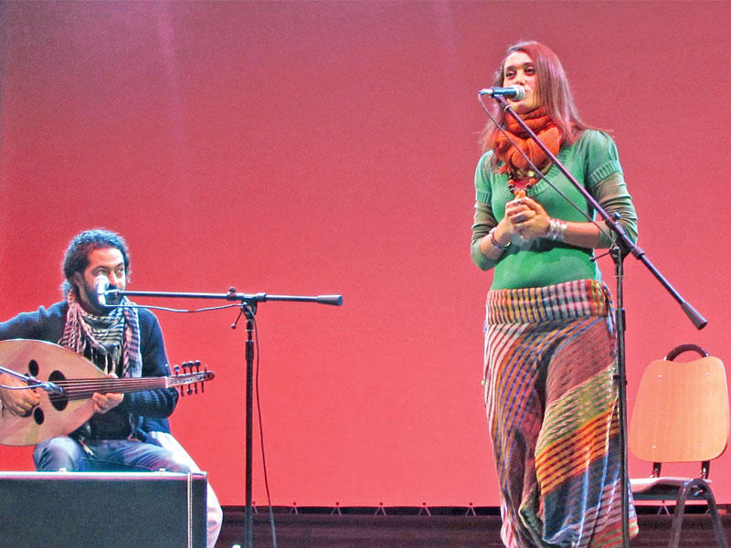 لبني نعمان ومهدي شقرون