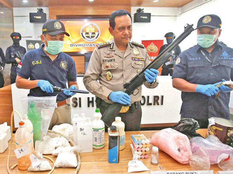 الشرطة الإندونيسية