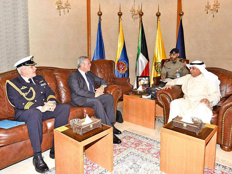 الجراح مستقبلاً السفير الألماني