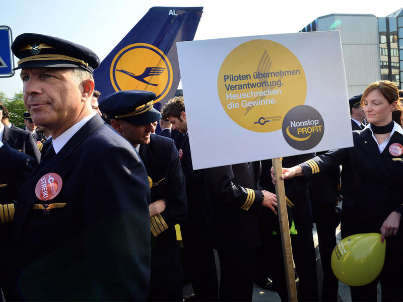 جانب من الاضراب