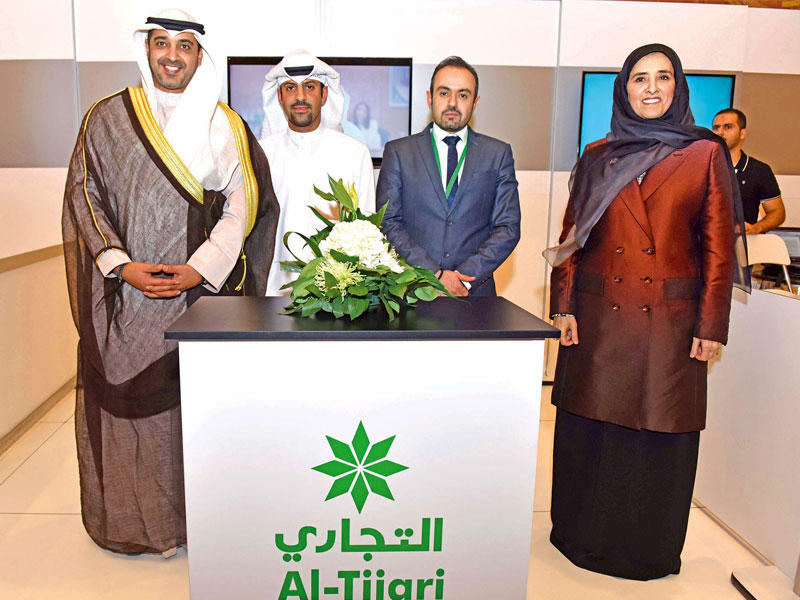 لقطة في جناح «التجاري» بالملتقى