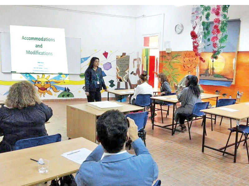 جانب من الورشة