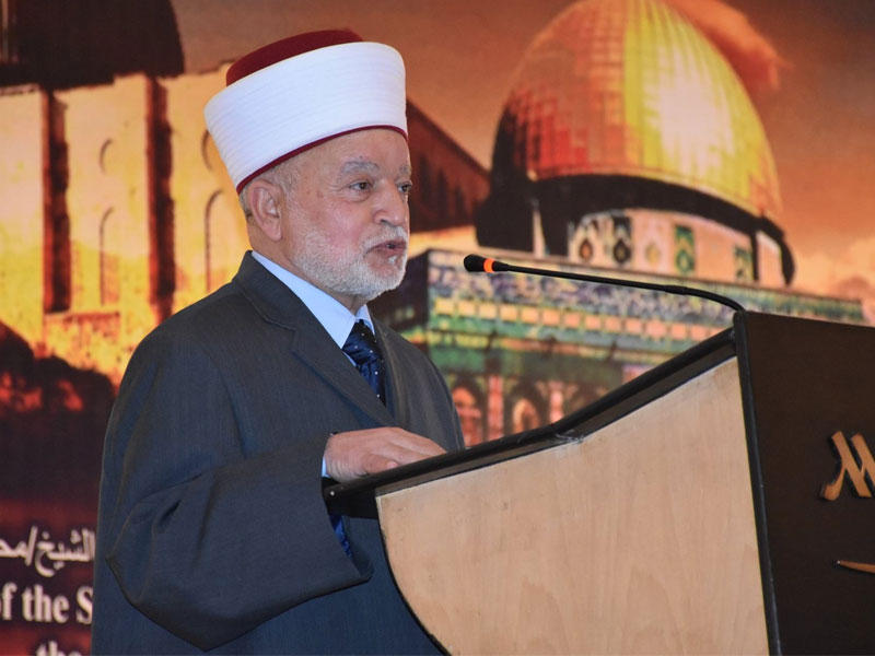 مفتي القدس والديار الفلسطينية الشيح محمد حسين