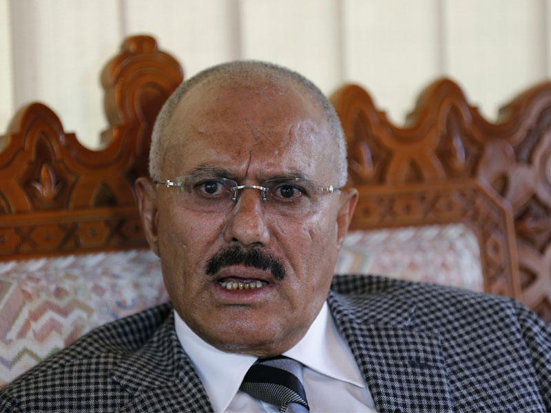 الرئيس اليمني السابق علي صالح