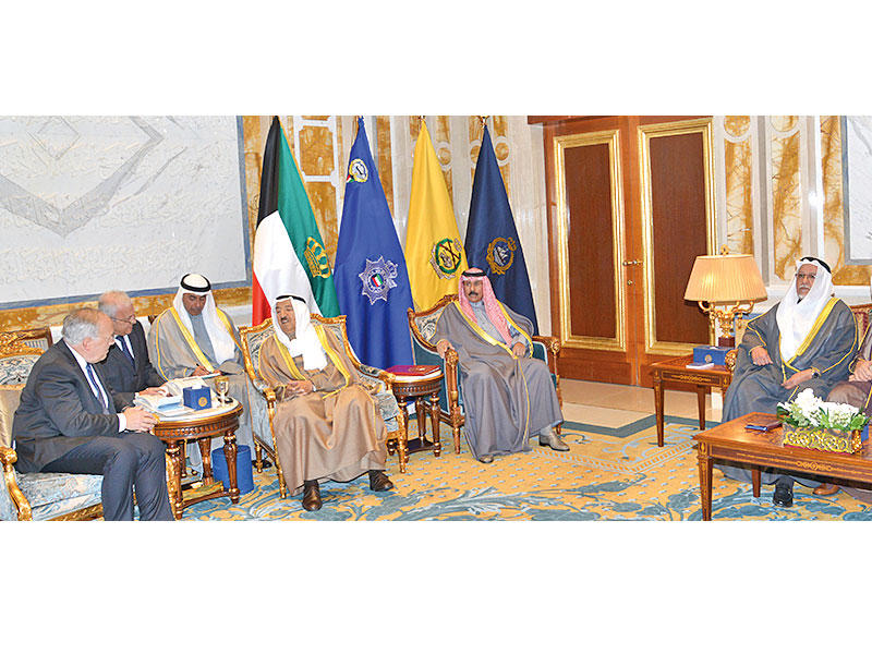 الأمير خلال مباحثاته مع الرئيس السويسري