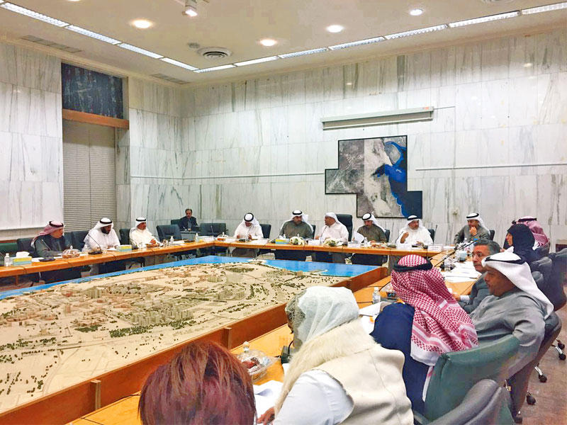 جانب من اجتماع «فنية البلدي»