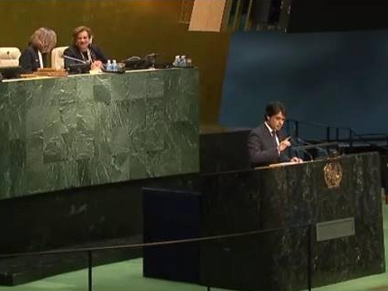 نايف غازي العتيبي خلال كلمته