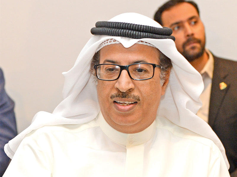 رئيس نادي الجهراء دهام الشمري