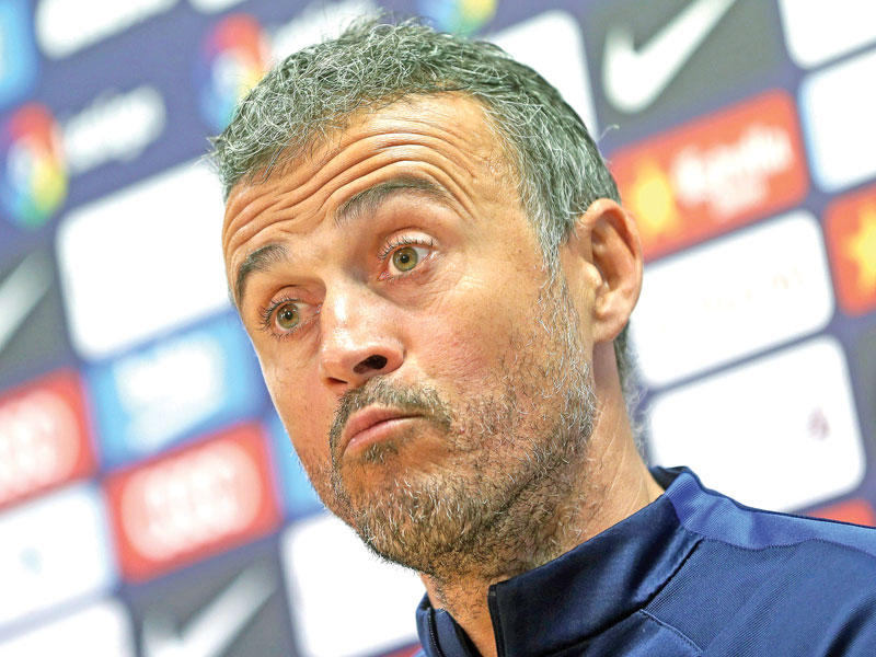 لفني لبرشلونة لويس إنريكي