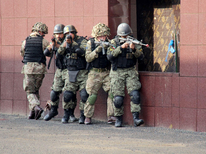 جانب من تمرين «الحرس»