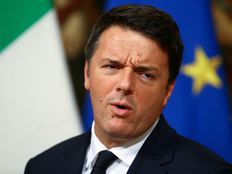  رئيس الوزراء ماتيو رينزي