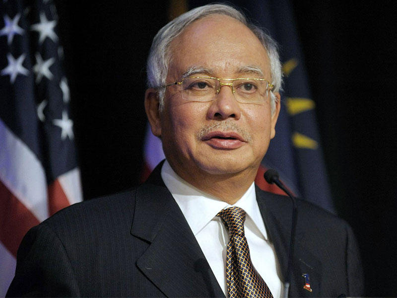 رئيس الوزراء الماليزي نجيب عبدالرزاق