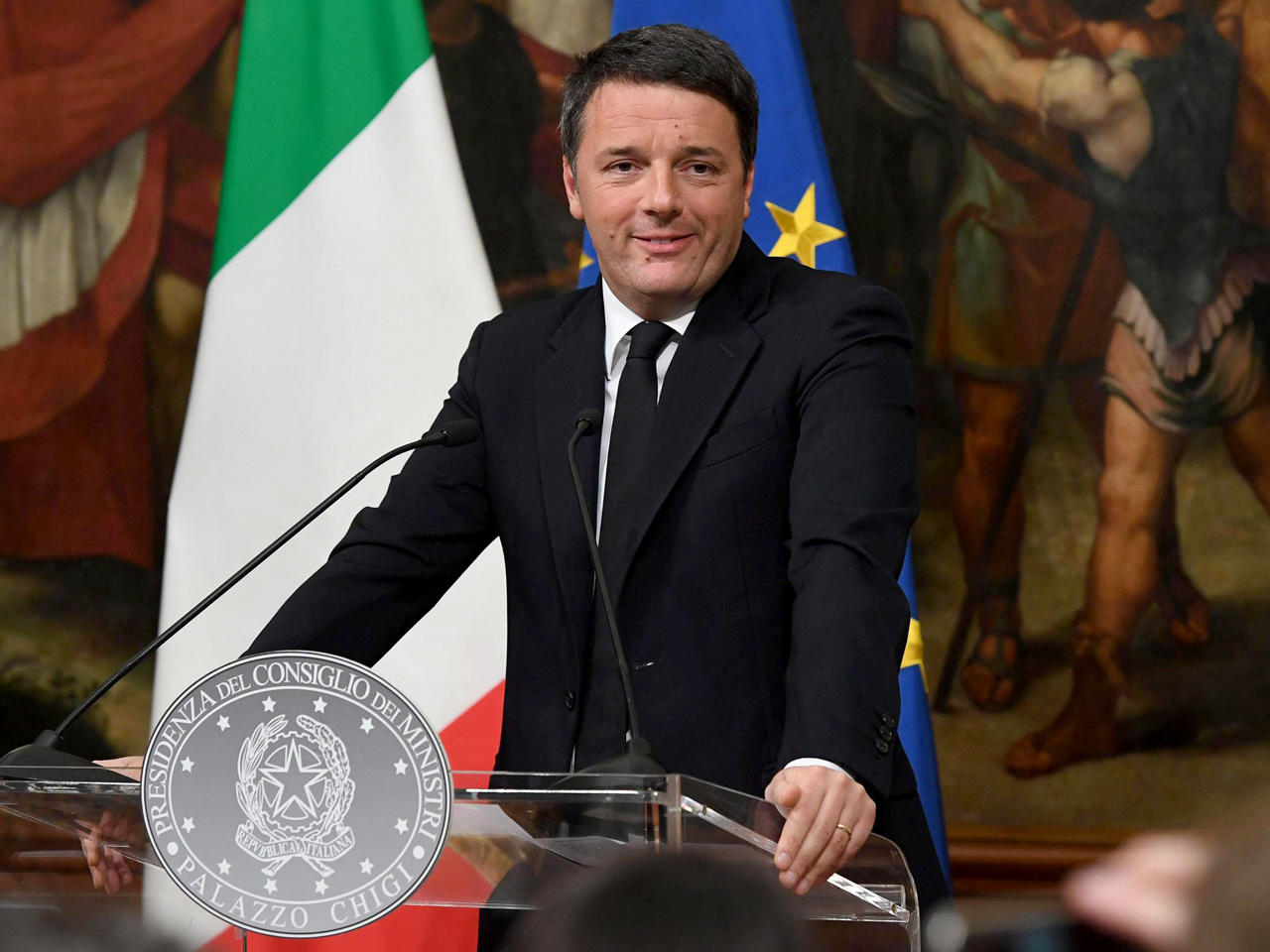 رئيس الوزراء الإيطالي ماتيو رينزي