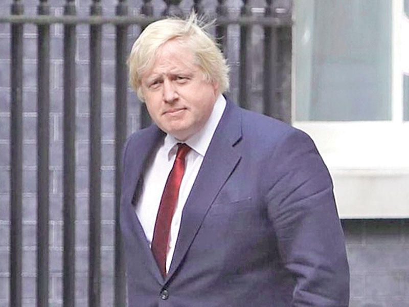 وزير الخارجية البريطاني بوريس جونسون