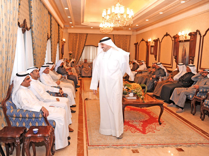 صورة أرشيفية لاجتماع النواب عند المطير