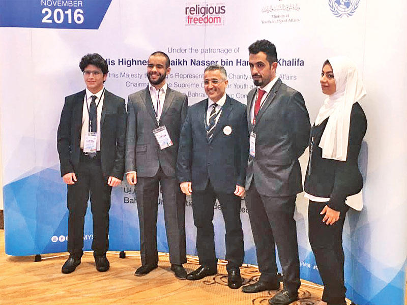 الطلبة المشاركون في البرنامج